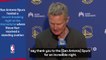 BASKETALL: NBA: Kerr thankful to the Spurs for 'emotional' night at Alamodome