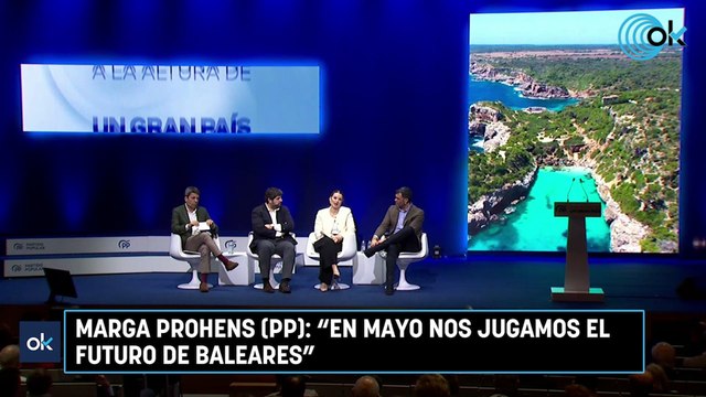 Marga Prohens (PP): En mayo nos jugamos el futuro de Baleares