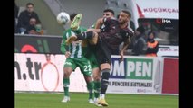 Spor Toto Süper Lig: Konyaspor: 1 - Beşiktaş: 0 (İlk yarı)