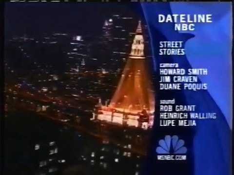 Dateline NBC Split Screen Credits (Brief)