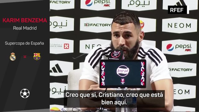 SUPERCOPA | REAL MADRID | BENZEMA: No necesito una foto con CRISTIANO para decir que somos amigos | AS