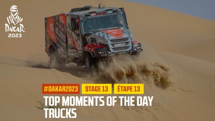 Trucks Top moments - Étape 13 / Stage 13 - #Dakar2023