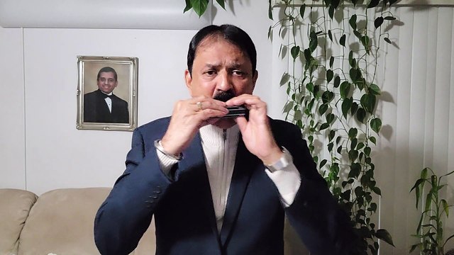 Dil Tera Deewana Hai Sanam-Film Dil Tera Deewana 1962-Vintage Classic Song on Harmonica Live Performance by Mukund Kamdar