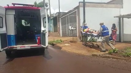 Homem fica ferido após cair de escada no Angra dos Reis