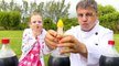 Nastya and Dad are doing fun scientific experiments