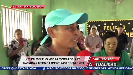 ¡A dos años de ETA & IOTA! En el olvido continúa la escuela "Aurora Méndez" de col. Las Magnolias, SPS