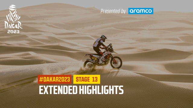 Extended highlights of Stage 13 presented by Aramco - #Dakar2023
