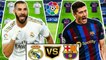 EL CLASICO : REAL MADRID VS BARCELONA | Real Madrid vs Barcelona Potential Line up | La liga 2023