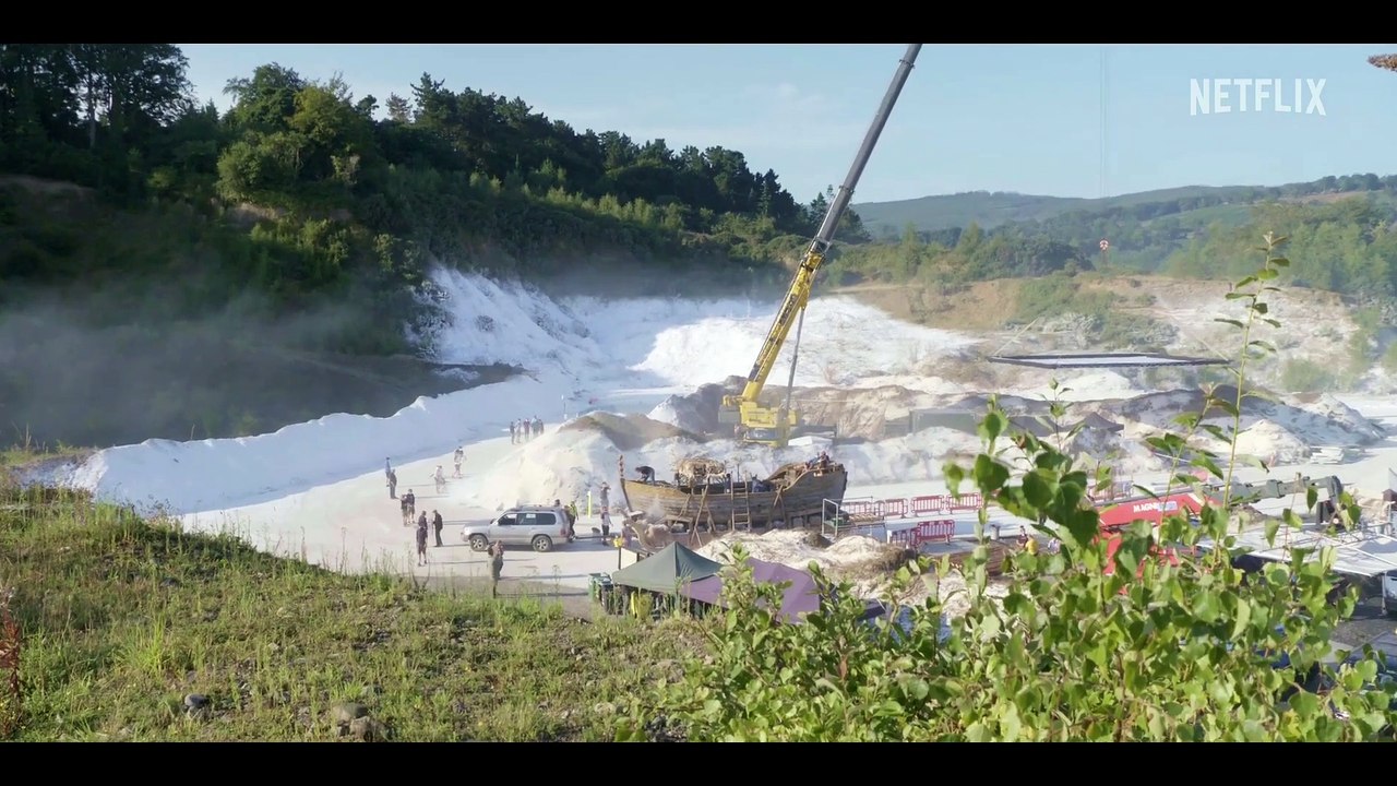 VIKINGS - VALHALLA S02 Behind The Scenes Ice River (2023)