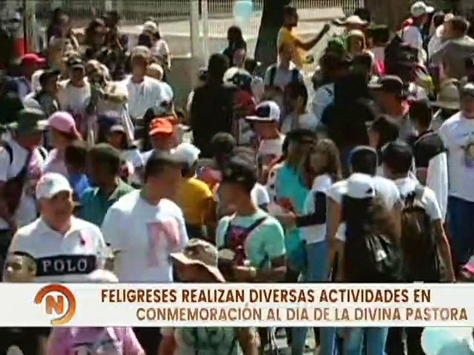 Feligreses en el estado Lara participan en diversas actividades para honrar a la Divina Pastora