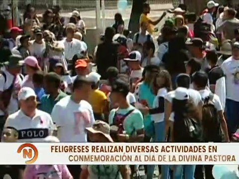 Feligreses en el estado Lara participan en diversas actividades para honrar a la Divina Pastora