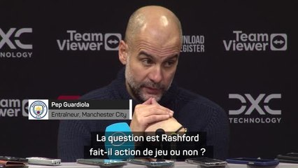Man. City - La colère froide de Guardiola : "Dix fois sur dix, c'est hors jeu mais à Old Trafford..."