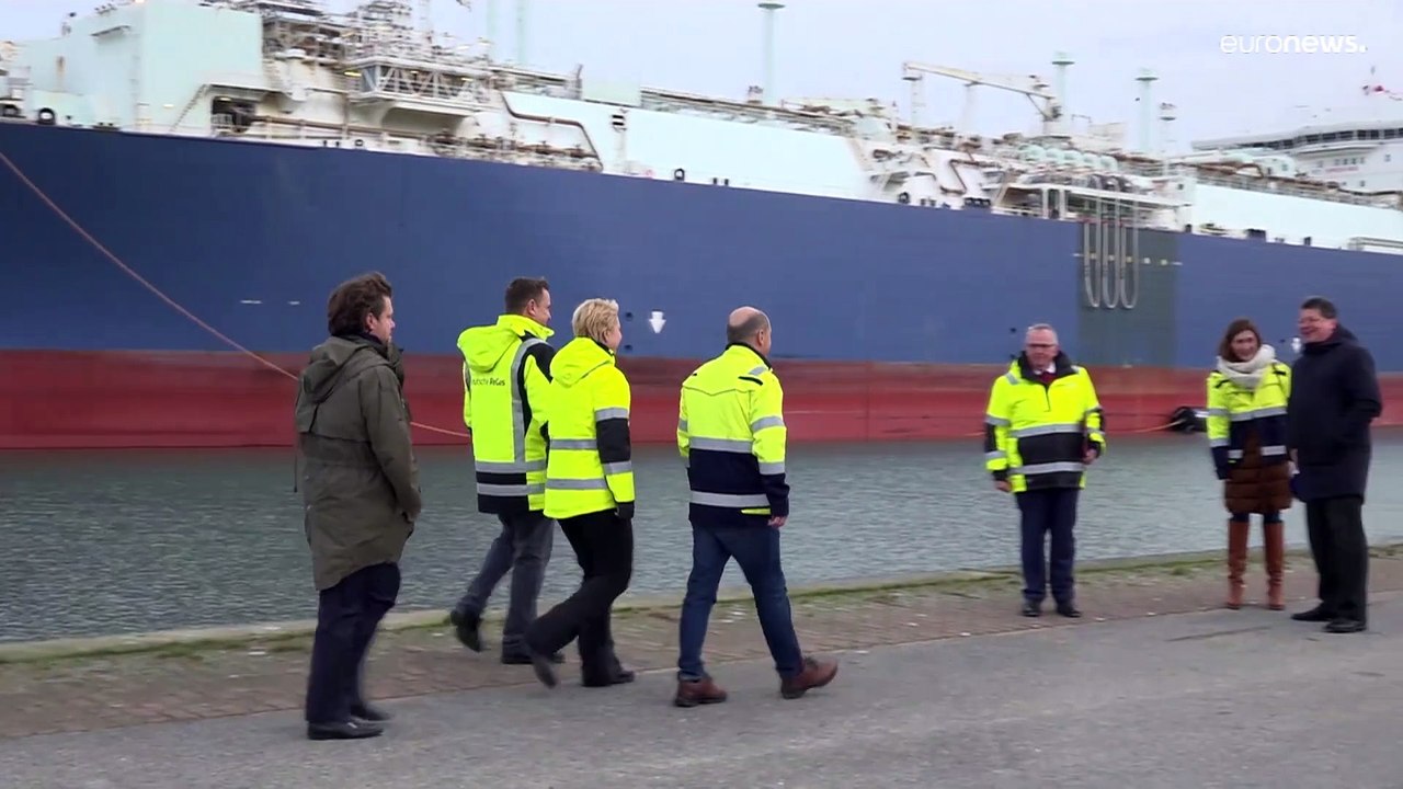 Allemagne : inauguration d'un deuxième terminal de gaz naturel liquéfié