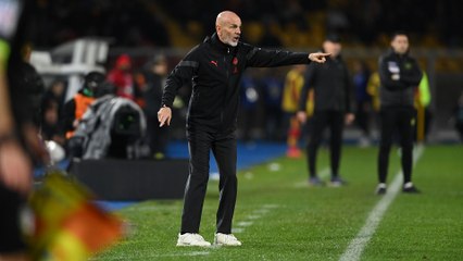 Pioli: "Taking positives from the second half"