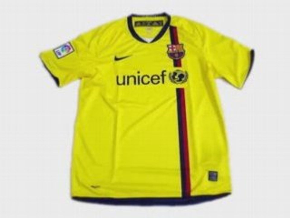 Maillot extérieur du Barça 2008-2009-