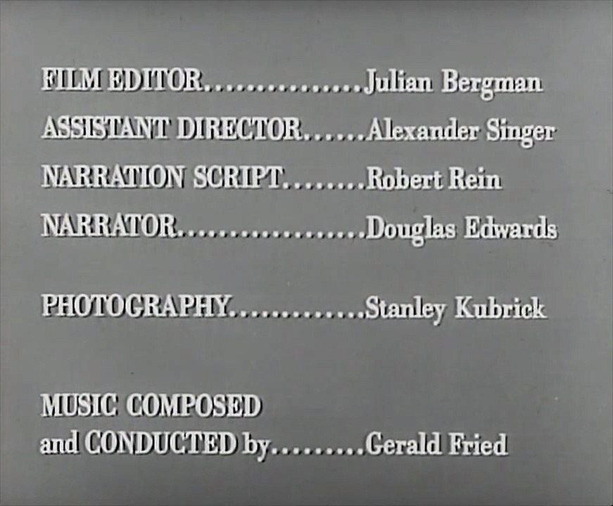 Day of the Fight (1951)  (Stanley Kubrick)