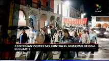 teleSUR Noticias 17:30 14-01: Manifestantes peruanos prosiguen protestas antigubernamentales