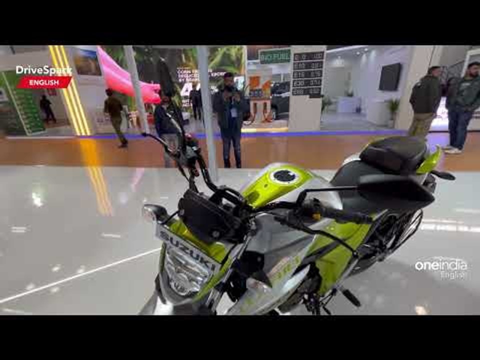 Auto Expo 2023: Suzuki Gixxer 250 FFV Ethanol E...