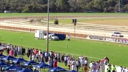 Protestors demanded for change at the Perth Cup
