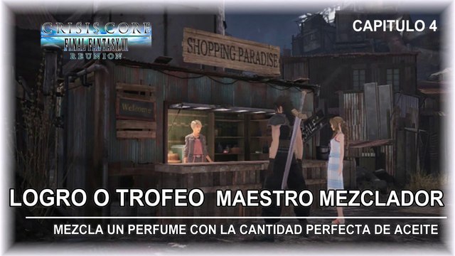 Crisis Core: Final Fantasy VII Reunion - Logro o Trofeo Maestro Mezclador I Capitulo 4