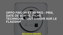 Oppo Find X6 et X6 Pro: Prix, date de sortie, feuille technique, tout sur le navire amiral