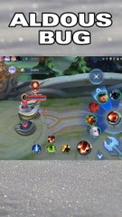 Aldous Bug!!! #bug #aldous #mlbb