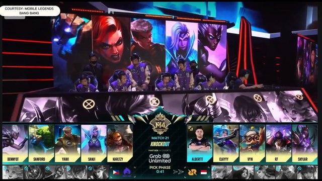 [Game 2] RRQ HOSHI VS ECHO, M4 WORLD CHAMPION | MLBB