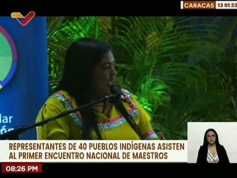 Pueblos originarios del país realizaron el Primer Encuentro Nacional de Maestros Indígenas