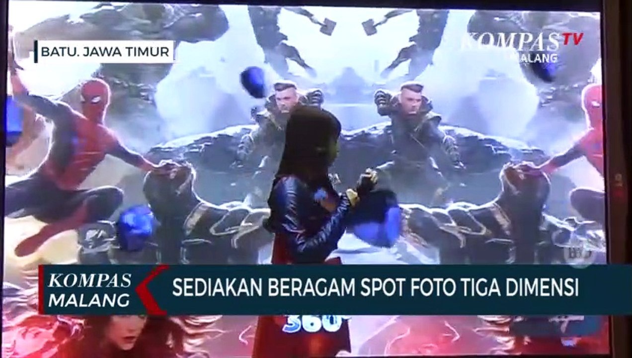 Surga Foto Tiga Dimensi di Secret Journey Jatim Park 3 Batu