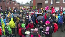 Reyertas en protesta ecologista con presencia de Greta Thunberg en Alemania