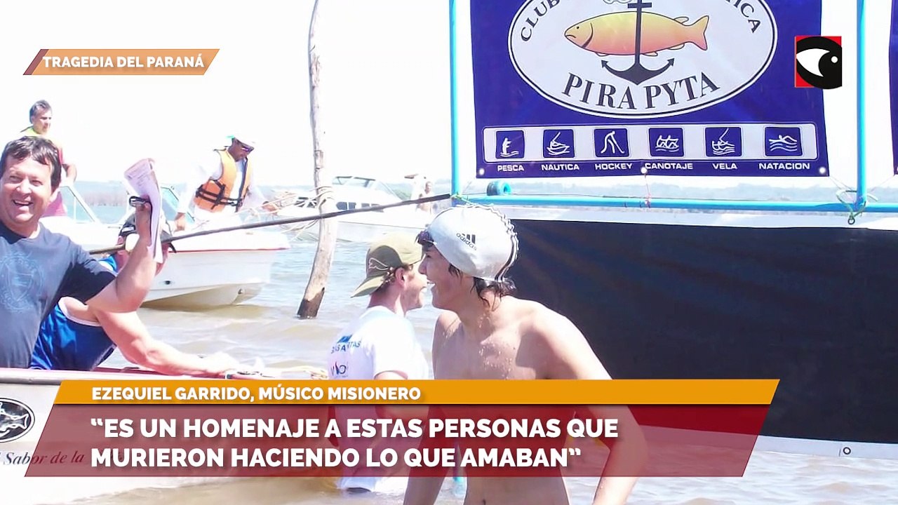"Es un homenaje a estas personas que murieron haciendo lo que amaban"