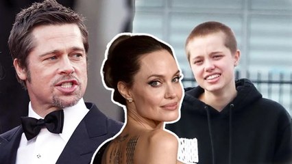 Brad Pitt is angry when his daughter Shiloh supports Angelina Jolie's sweet relationship