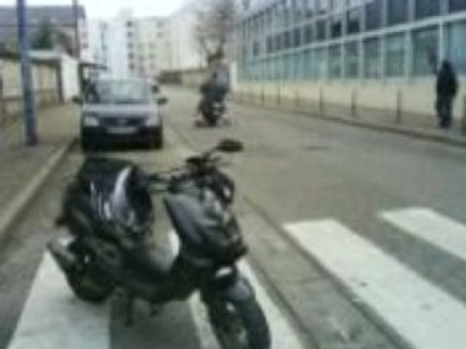 Eddy sur sa bécane