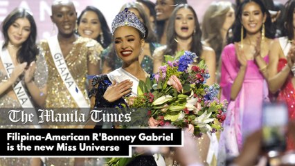 Filipina-American R'Bonney Gabriel is the new Miss Universe