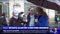 Cette députée Renaissance du Nord défend la réforme des retraites devant la gare de Lille