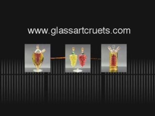 Memoria Glass Art Bottles And Cruets