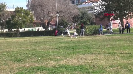 SİDE SAHİLLERİNDE GÜNEŞ KEYFİ