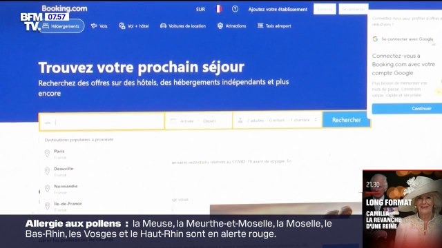 Des clients de la plateforme de réservations d'hôtels Booking.com victimes de cyberattaque