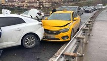 İstanbul'da 5 aracın karıştığı zincirleme kaza meydana geldi! Libyalı kadın sürücü şok yaşadı