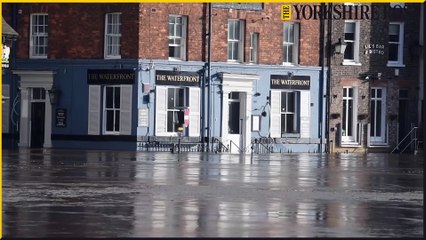 Flooding on the River Ouse in York