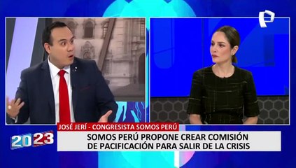 Congresista José Jerí: “Si cae Dina Boluarte, cae el país”