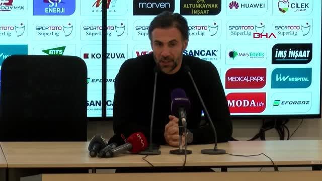 SPOR Adana Demirspor - MKE Ankaragücü maçının ardından