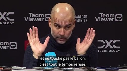 Man. City - La colère froide de Guardiola : "Dix fois sur dix, c'est hors jeu mais à Old Trafford..."