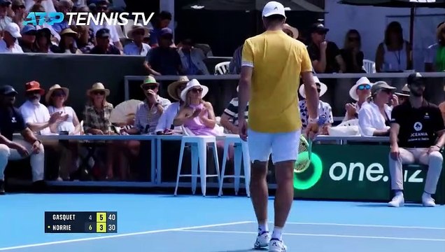 Auckland - Gasquet s'offre un 16e titre en carrière aux dépens de Norrie