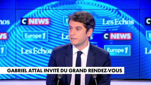 Gabriel Attal : «Je pense qu’il y a un chantier majeur qui est un engagement de campagne du Président de la République, c’est le service public de la petite enfance»