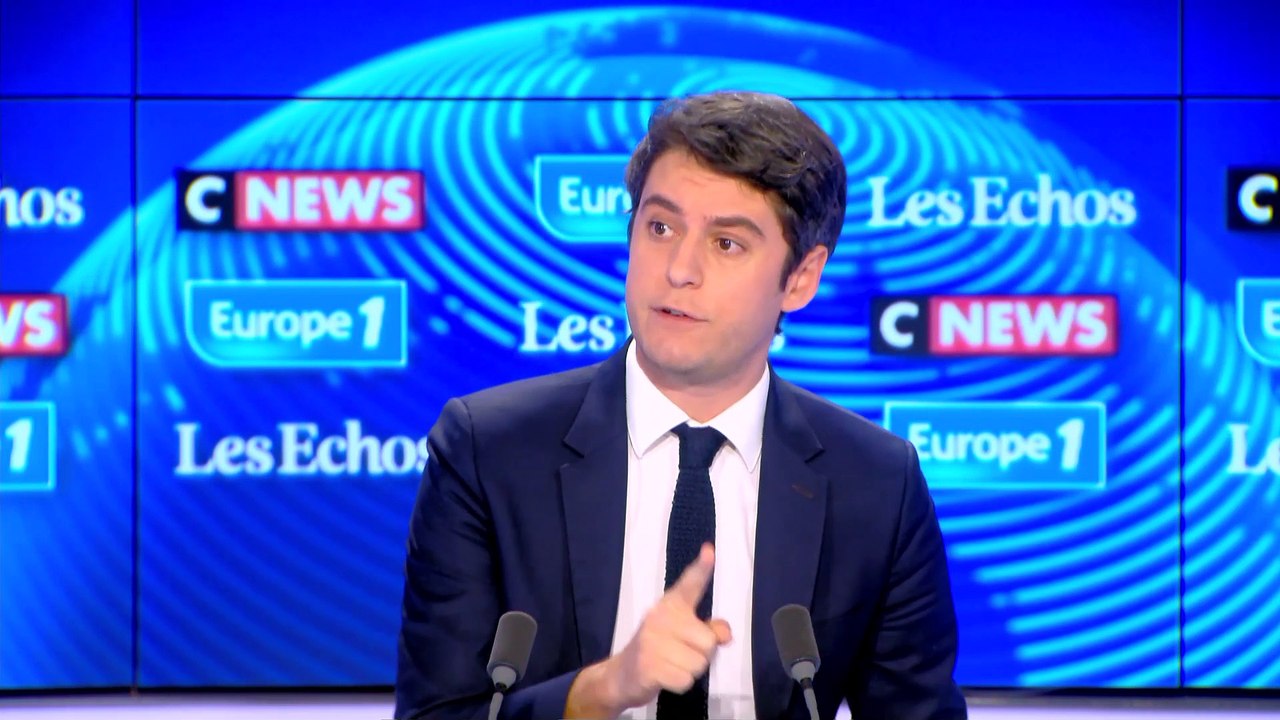 Retraites : "Il y a le camp du blocage, LFI et le camp du mensonge, le RN", tacle Gabriel Attal