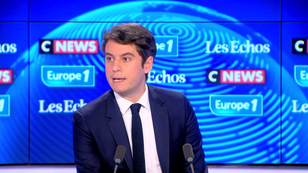 "Il faut répondre aux enjeux de la laïcité à l'école sans attendre l'uniforme", insiste Gabriel Attal
