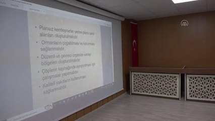Muhtarlara Aile Okulu Projesi kapsamında eğitim verildi