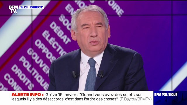 François Bayrou, président du Modem, sur son ambition: Si un seul responsable politique ne pense pas à l'élection majeure, on peut se demander ce qu'il fait dans ce jeu