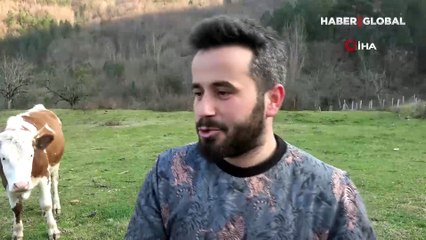 Eşek ile olan dostluğu milyonlarca kişi tarafından izleniyor